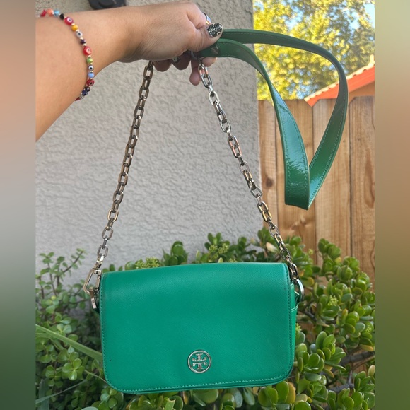 TORY BURCH leather crossbody bag - Picture 4 of 16